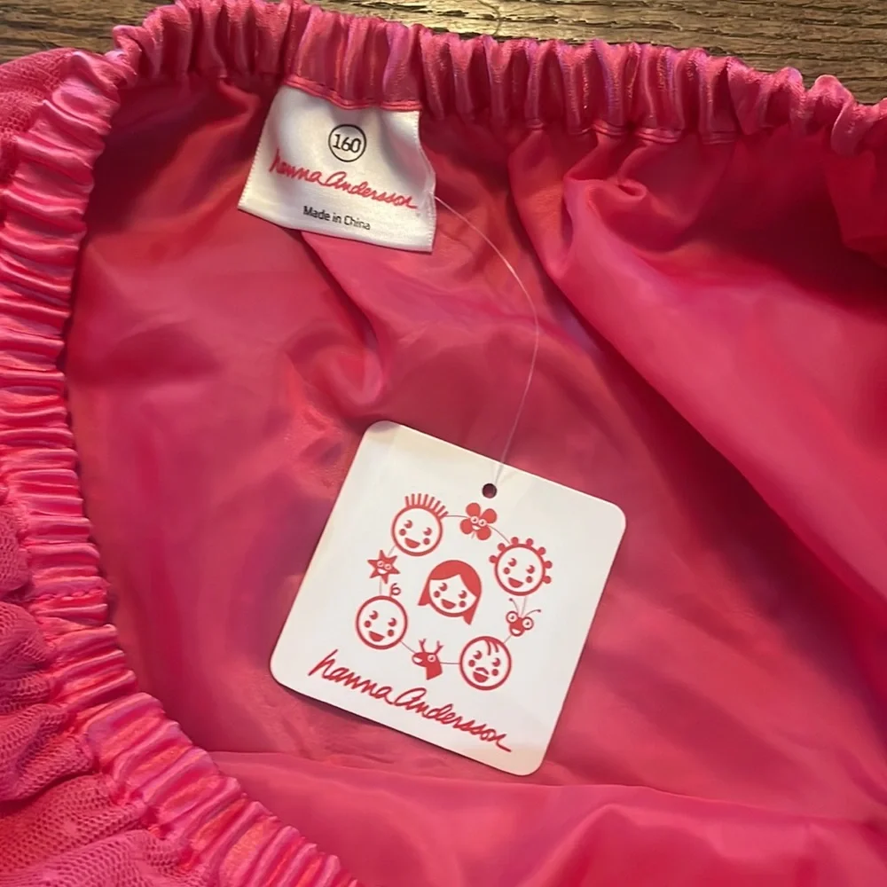 NWT Hanna Andersson Pink tule skirt
